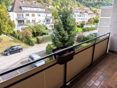 Aussicht vom Balkon